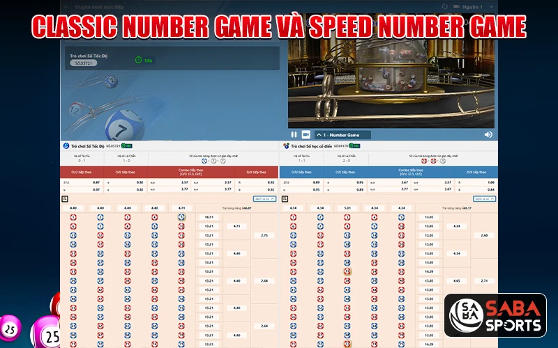 Classic Number Game và Speed Number Game